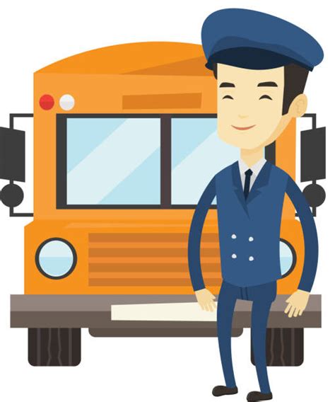 Royalty Free Bus Driver Clip Art, Vector Images & Illustrations - iStock