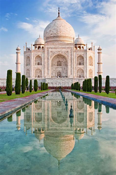 Taj Mahal in India is a UNESCO World Heritage Site. Places Around The World, Travel Around The ...