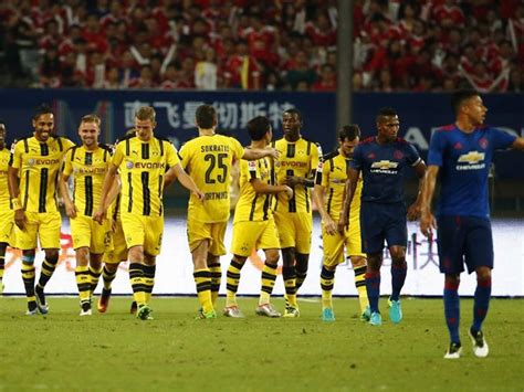 Manchester United vs Dortmund as it happened: Jose Mourinho suffers first defeat of United ...