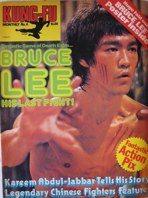 #6 KUNG FU-FU MONTHLY BRUCE LEE KAREEM ABDUL-JABBAR JEET KUNE DO MARTIAL ARTS | eBay