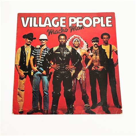 Vintage Village People Macho Man LP Record Vinyl Album 70s - Etsy