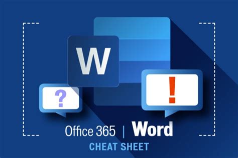 Word for Microsoft 365 cheat sheet - Rodina News