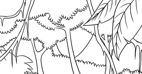 Rainforest Trees Drawing at GetDrawings | Free download