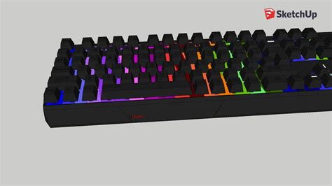 Rebug Fireseer Keyboard | 3D Warehouse