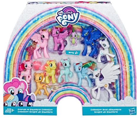 My Little Pony Friends of Equestria Collection with 11 figures including Minty and Spike ...