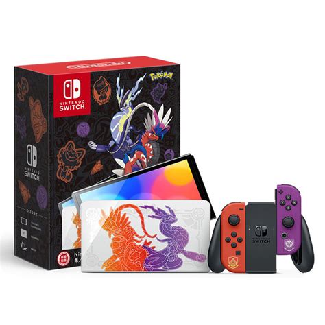 Nintendo Switch OLED Model Pokemon Scarlet & Violet Edition | Lazada