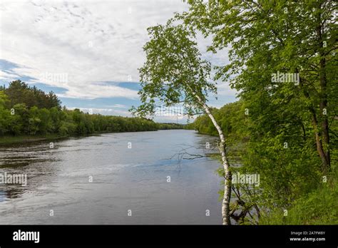 Mississippi River Scenic Landscape Stock Photo - Alamy