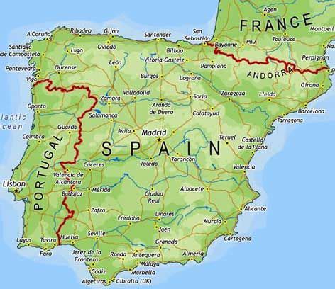 Spain Map, Map Of Spain | Map of spain, Spain and portugal, Spain map