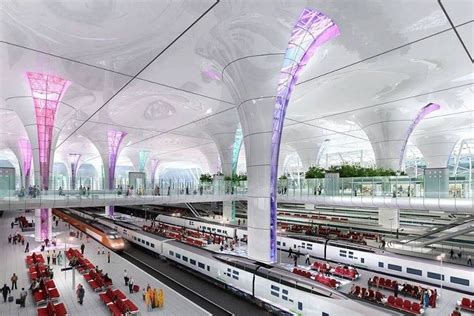 Artist concept of New Delhi Railway Station (con imágenes) | Estacion ...