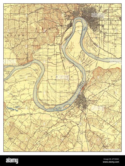 Henderson, Kentucky, map 1916, 1:62500, United States of America by ...