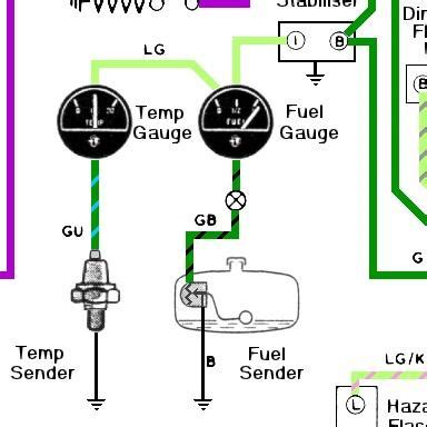 Motorcycle Fuel Gauge Wiring Diagram