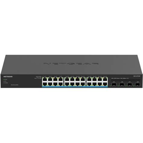 Netgear 24-Port Multi-Gigabit (2.5G) Ethernet Ultra60 PoE++ Smart ...