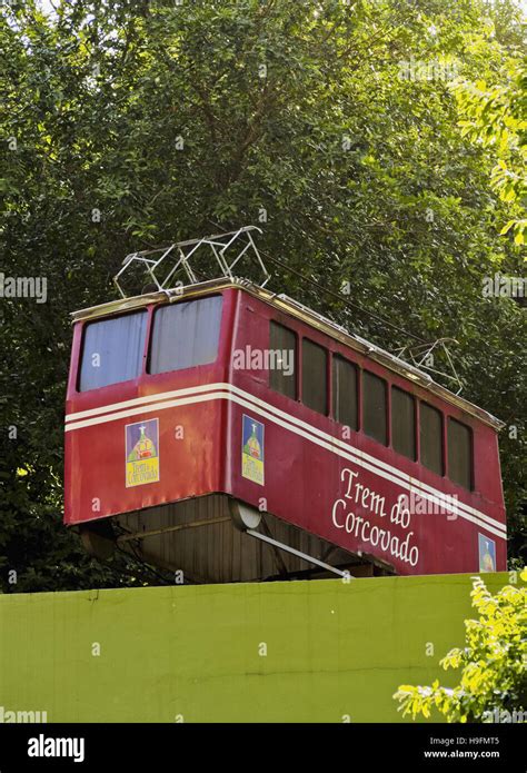 Corcovado train rio hi-res stock photography and images - Alamy