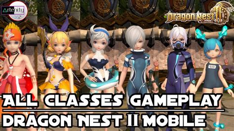 Gameplay All Characters Dragon Nest 2 Evolution [All 2nd Job Gameplay DN2 Evolution Global ...