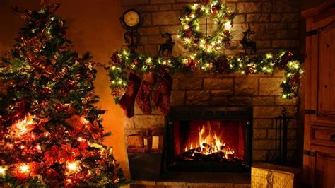 🔥 [47+] Christmas Fireplace Wallpapers | WallpaperSafari