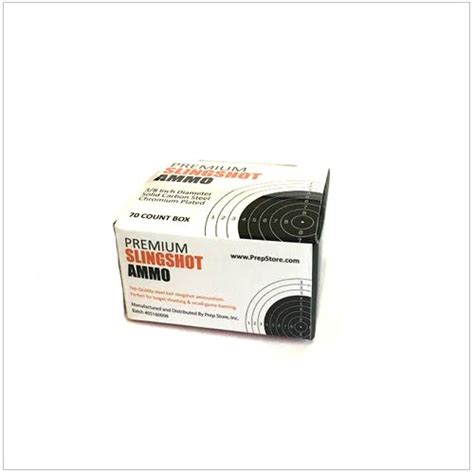 Slingshot Ammo (Pack of 70) - Survival Gear & Survival Tools | Prep Store