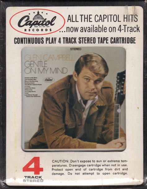 Glen Campbell – Gentle On My Mind (1967, 4-Track Cartridge) - Discogs