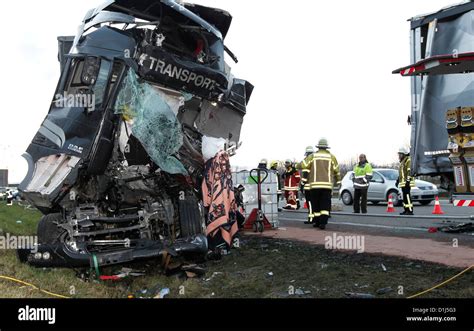 Deadly Truck Crash in Germany Stock Photo: 52645267 - Alamy