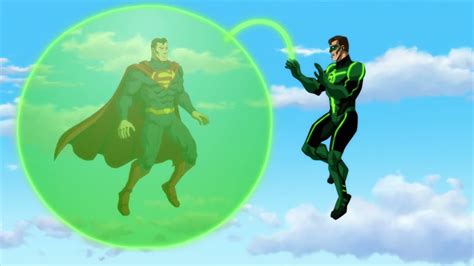 Superman Steals Green Lantern's Ring | Injustice Animated Movie - YouTube