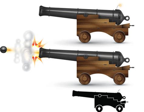 Cannon Clip Art, Vector Images & Illustrations - iStock