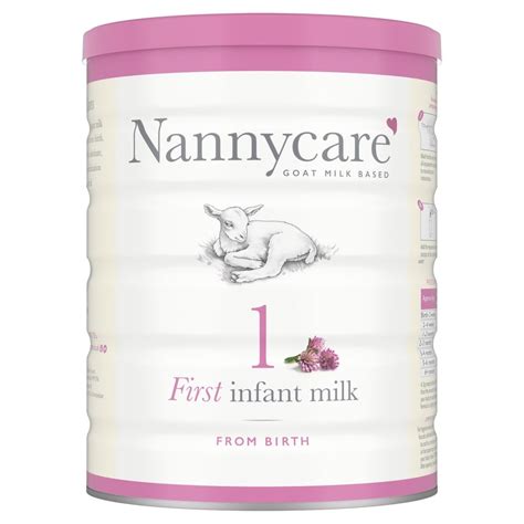 Nannycare 1 Goat Milk Based Infant Milk 900G - Tesco Groceries