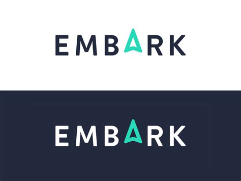 Embark Logo by Tony Gines on Dribbble