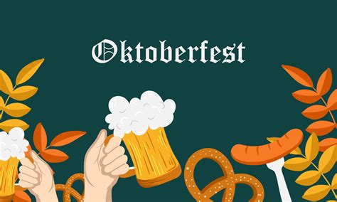 Oktoberfest Background. Oktoberfest beer festival event banner. Autumn ...