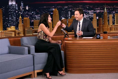 GAL GADOT at Tonight Show Starring Jimmy Fallon in New York 10/05/2017 ...