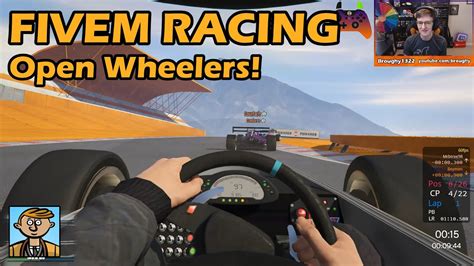 Open Wheel Racecars! - GTA FiveM Racing №8 - YouTube