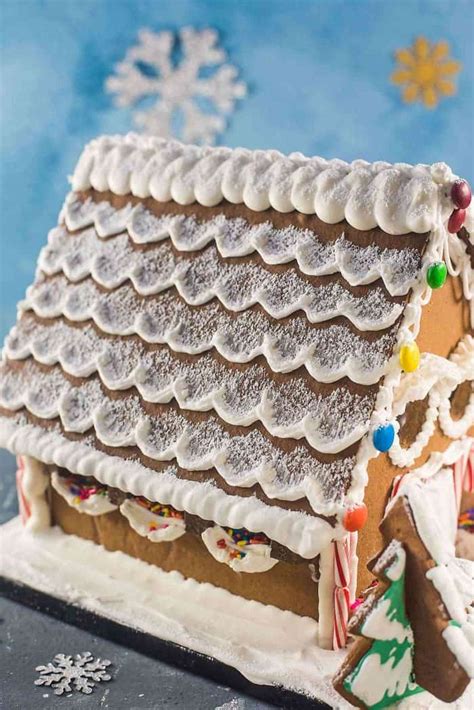 Easy Gingerbread House Recipe And Template | Deporecipe.co