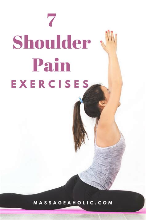 7 Shoulder Pain Exercises You Can Try At Home Yourself | Massageaholic