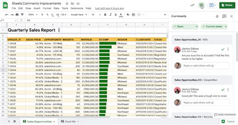 New ways to discover and navigate comments in Google Sheets | googblogs.com