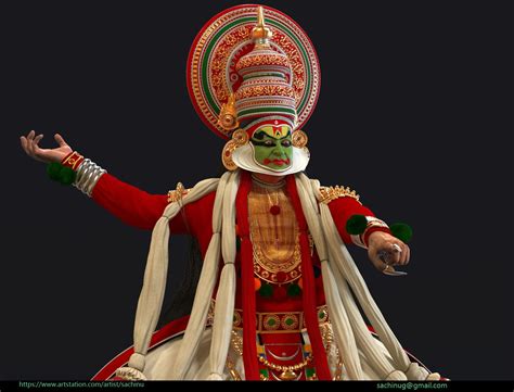 Kathakali pacha - ZBrushCentral