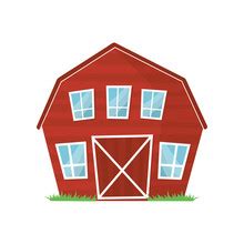 Americana Red Barn Free Stock Photo - Public Domain Pictures