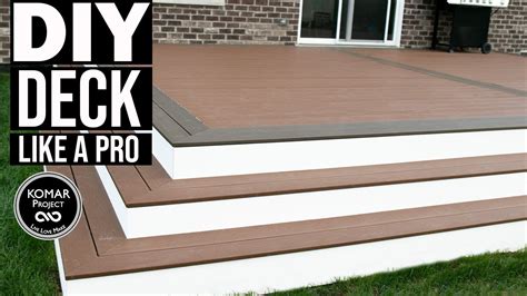 How To Build A Deck Frame For Composite Decking | Webframes.org