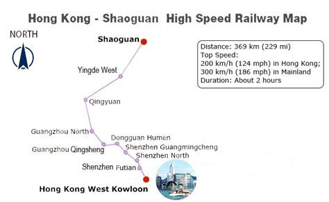 Hong Kong - Shaoguan High Speed Trains: Tickets, Duration of G6114/6113