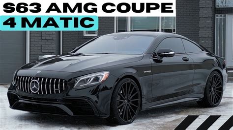 This 2020 Mercedes AMG S63 Coupe is the Pinnacle of Success! - YouTube