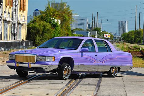 1995 cadillac fleetwood brougham front driver side view - Lowrider