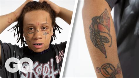 Trippie Redd Breaks Down His Tattoos | GQ - YouTube