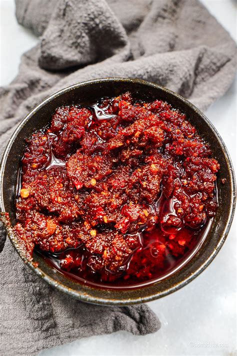 Nam Prik Pao from Scratch | Thai Roasted Chilli Paste - Nomadette