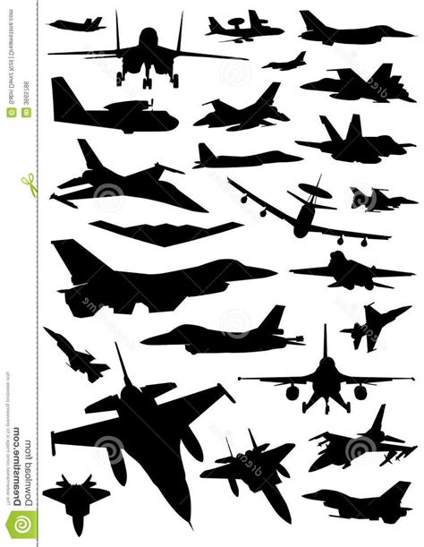 Fighter Jet Silhouette Vector at Vectorified.com | Collection of Fighter Jet Silhouette Vector ...