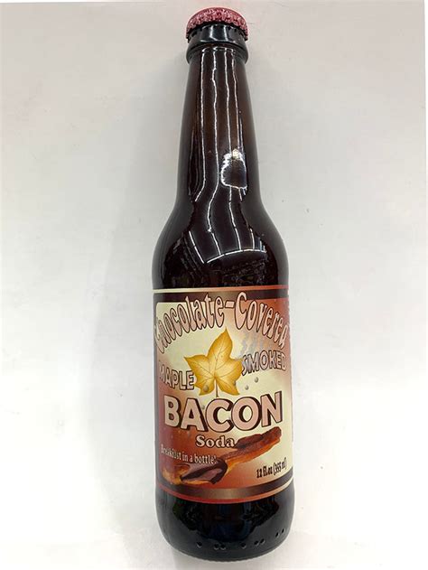 Chocolate Covered Maple Smoked Bacon Soda | Soda Pop Shop