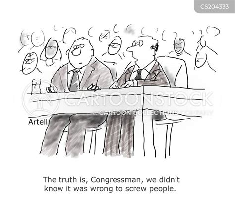 Senate Hearings Cartoons and Comics - funny pictures from CartoonStock