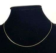 14K Gold Chain Necklace - Matthew Bullock Auctioneers