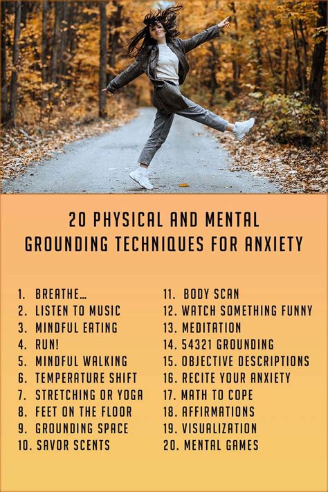 20 Physical Techniques & Grounding Exercises for Anxiety - Revive