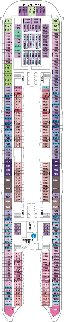 Royal Caribbean Allure of the Seas Deck Plans: Ship Layout, Staterooms & Map - Cruise Critic