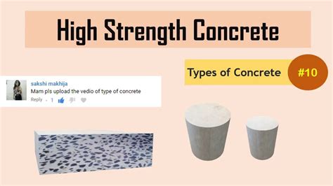 What is High Strength Concrete? || Types of Concrete #10 - YouTube