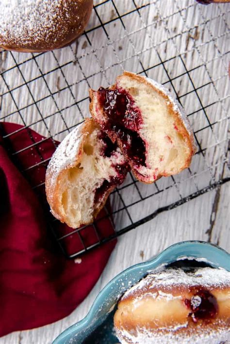 Paczki Recipe (Polish Donuts) • The Crumby Kitchen