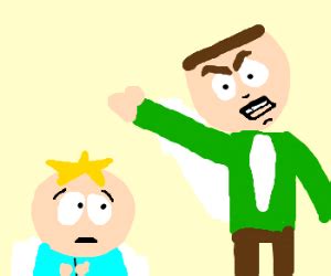 Butters you're grounded mister - Drawception