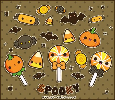 Kawai-world : Kawaii halloween stickers